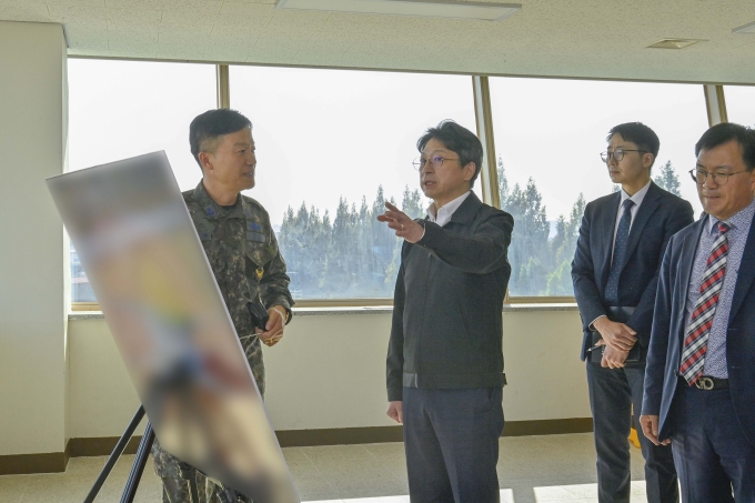 홍지선 장관 호남권 반도체 첨단 국가산단 현장점검 - 포토이미지